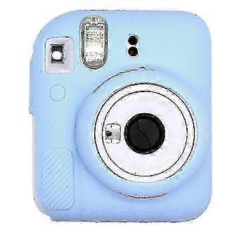 Fujifilm Instax Mini 12 Camera Pink Silicone Case - Litchi Texture Design for Enhanced Protection_cdb2