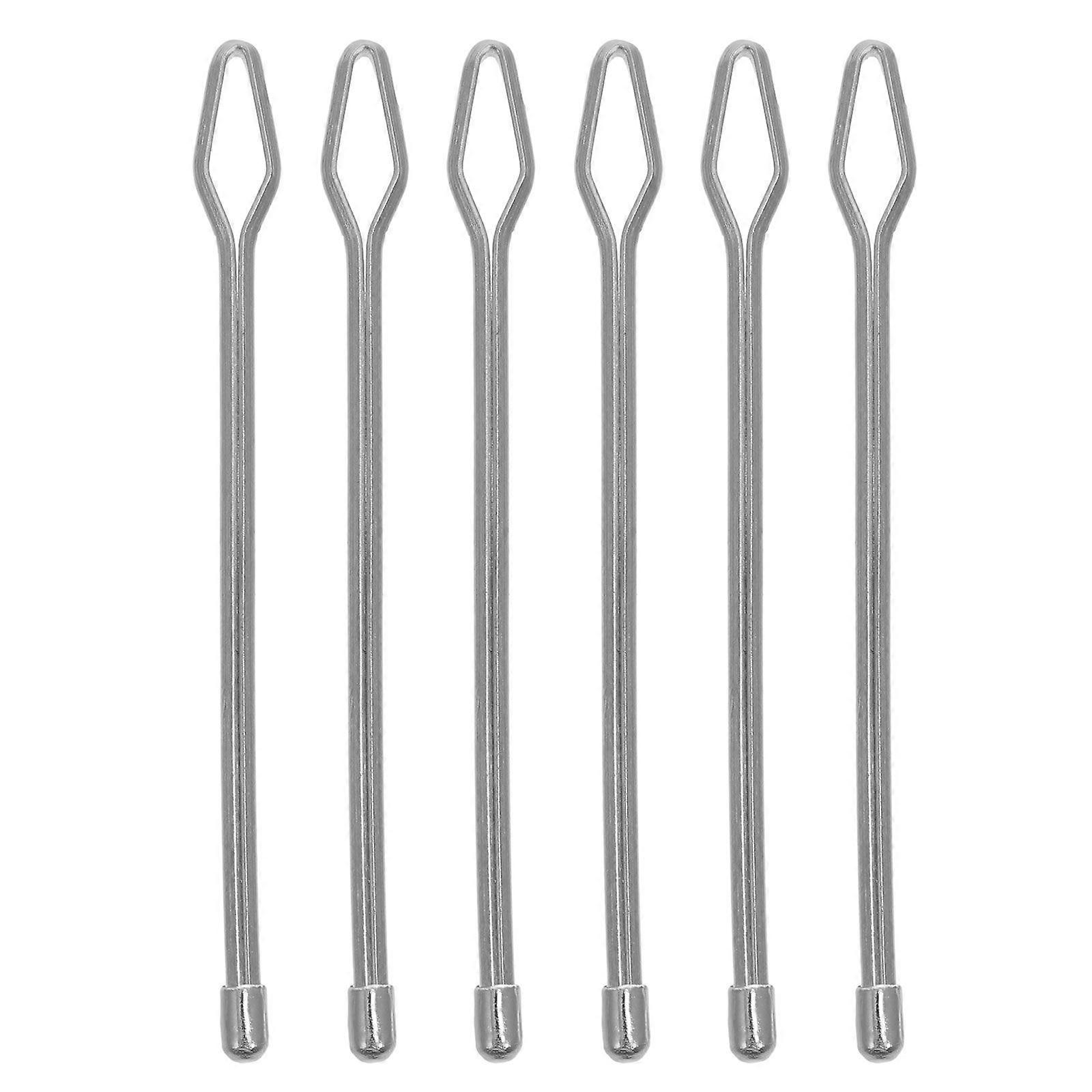 6pcs Threader DIY Cross Stitch Sewing Tool Wire Loop Threader Rope Threader