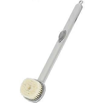 Long Handle Bath Brush,Gray