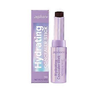Zephoco Cocoa-Colored Contouring Concealer Stick Offers A Natural, Three-Dimensional, Moisturizing, Lightweight Concealer That Is Portable For Daily U