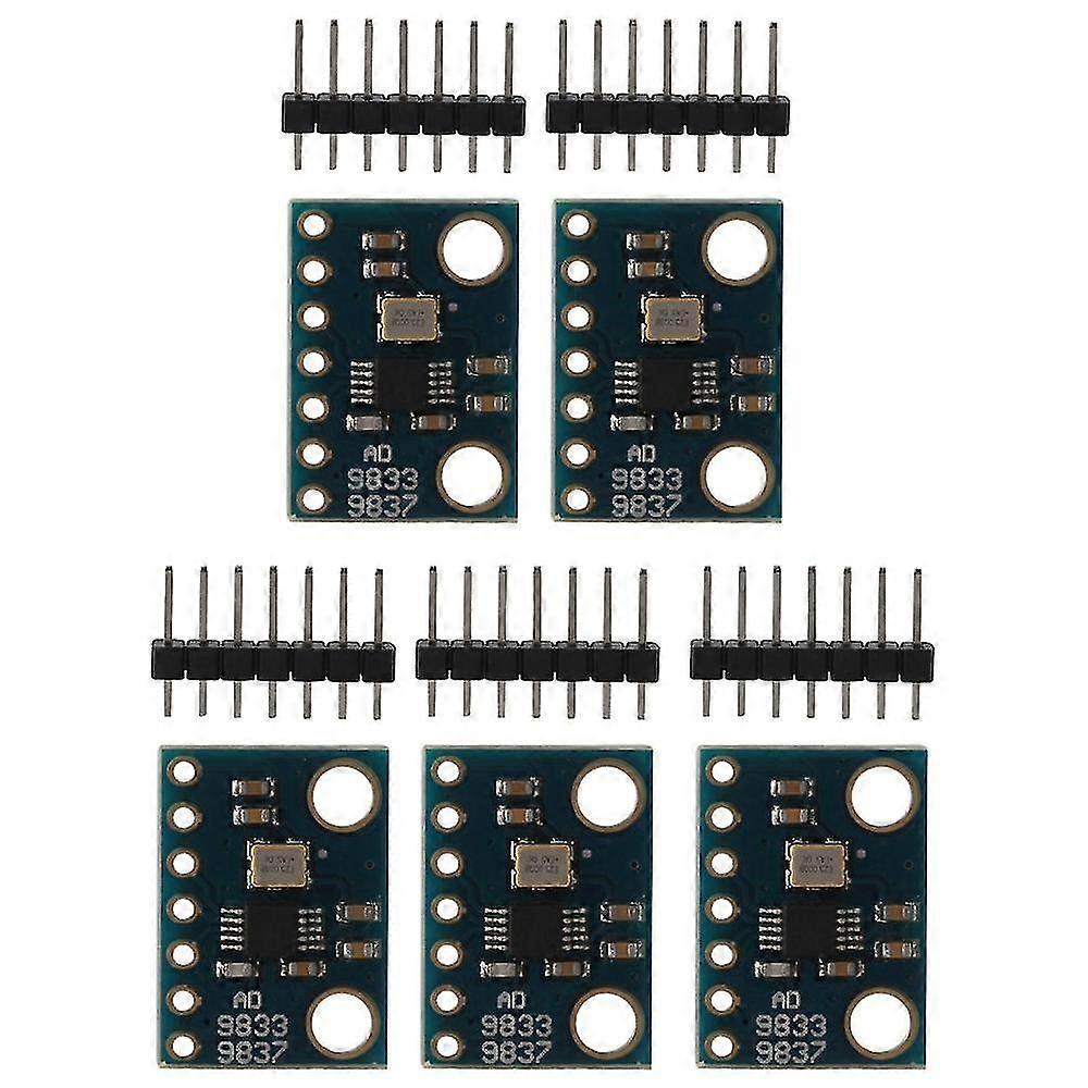 5pcs Ad9833 Programmable Microprocessors Serial Interface Sine Square Wave Dds, Signal Generator Mo