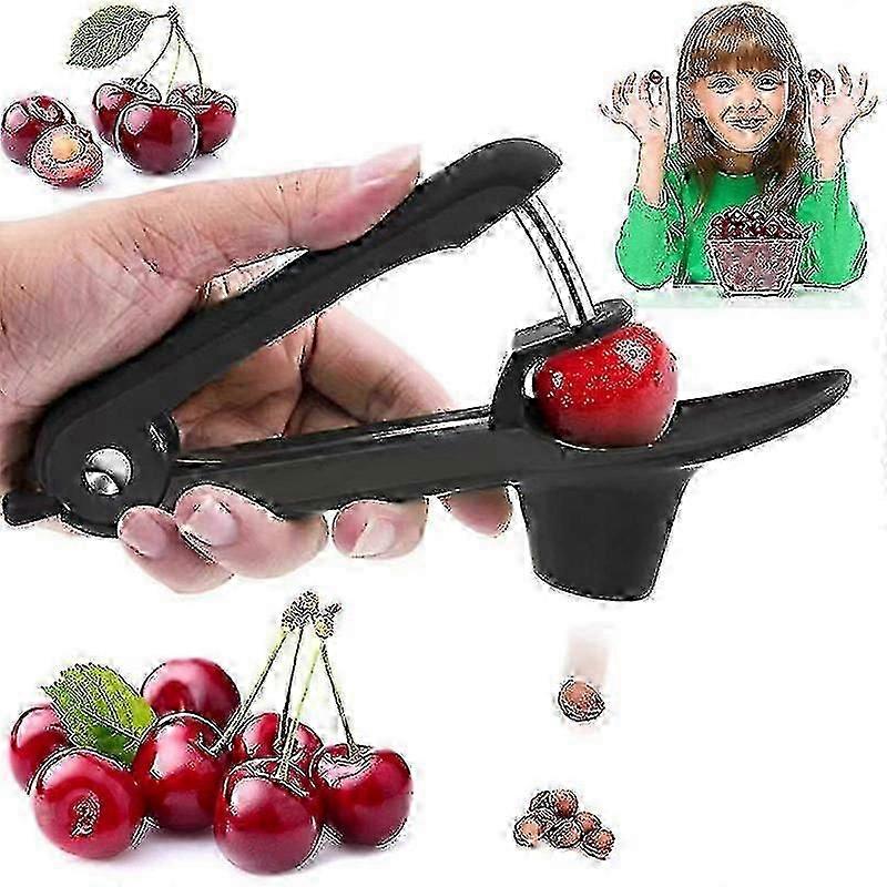 Cherry/ Olive Pitter black 1pcs-mhyt