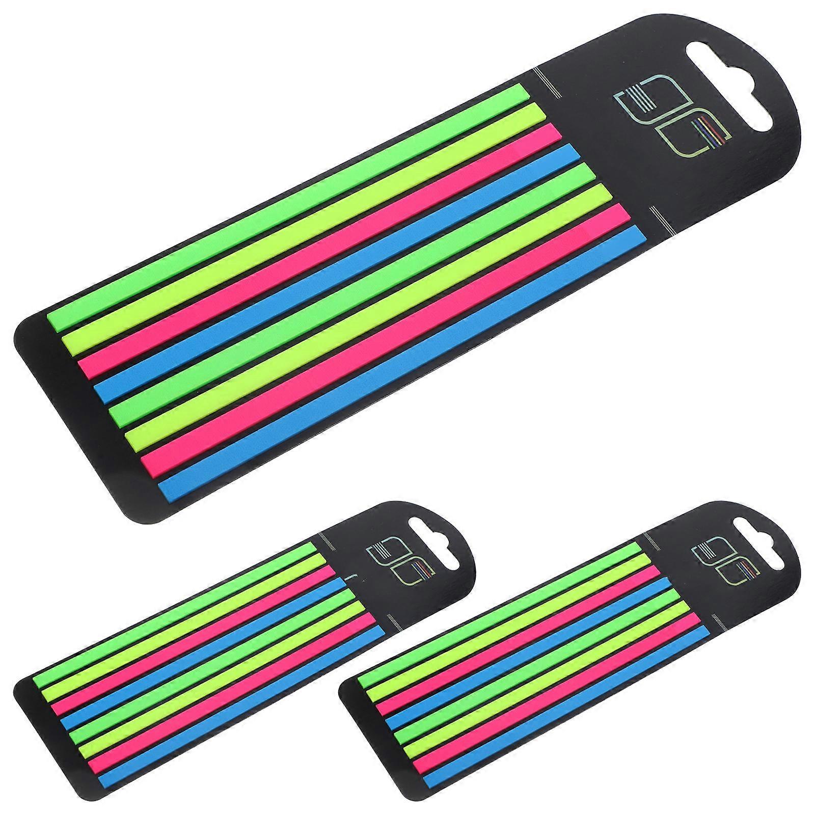 Colored Notepad Fluorescence Page Marker for Note 3 Boxes Professional