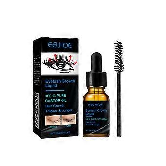 Mascara à l'huile de ricin pour un recourbement naturel quotidien des cils, un beau maquillage longue tenue, un soin hydratant doux liquide 1