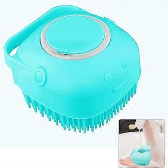 Silikon-Peeling-Bürsten & Körperschrubber mit Seifenspender für die Dusche, verbessern die Durchblutung und das Tiefenreinigungsbad für Babys, Kinder, Frauen