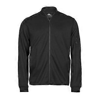 Tee Jays Mens Full Zip Athletic Cardigan