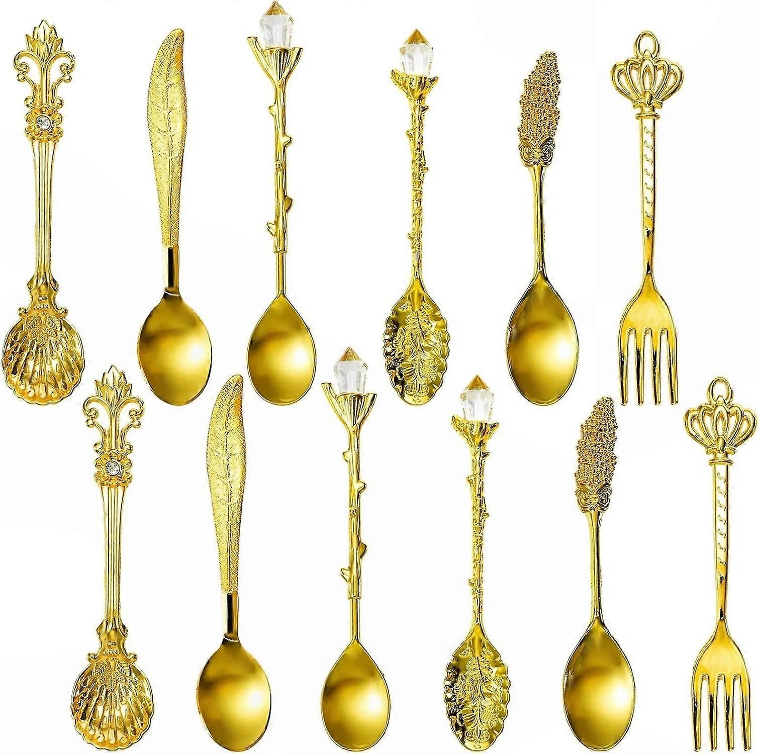 12-Piece Coffee Spoon Set, Kitchen Utensils