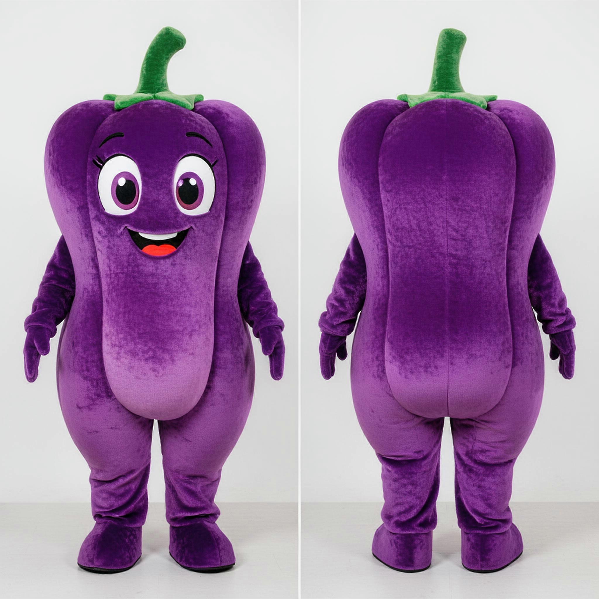 MASTICOT Purple Padded Pepper Mascot