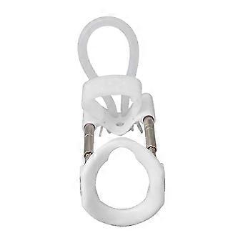 Kit di supporto per massaggiatore da uomo, elastico, portatile, con impugnatura comoda, asta di prolunga per massaggio da uomo, per casa e viaggi_YX