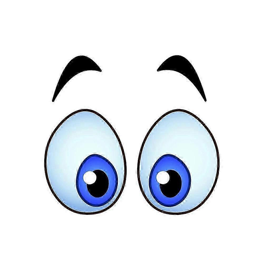 Funny Robot Eye Stickers Waterproof PVC