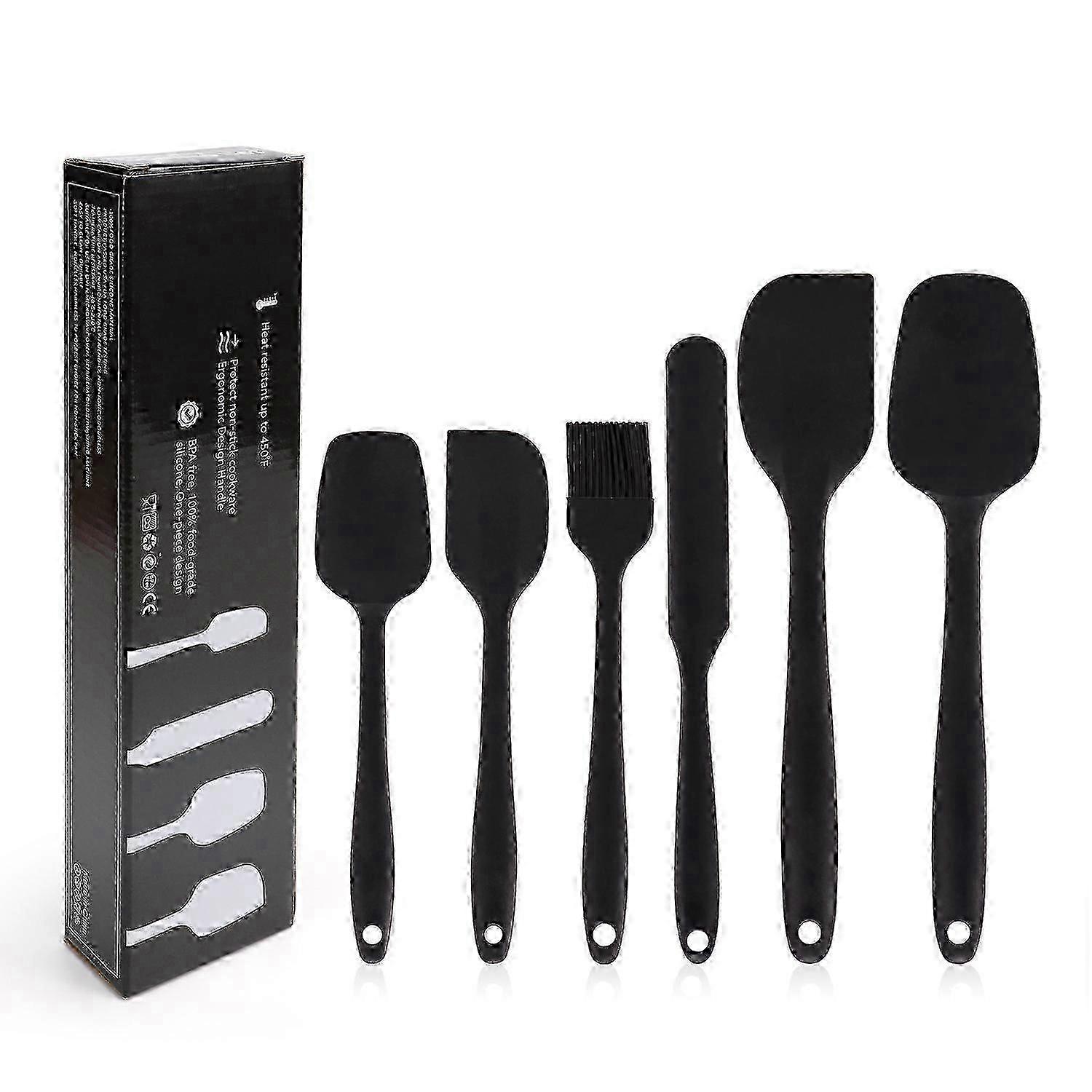 Heat-Resistant Silicone Spatula Set