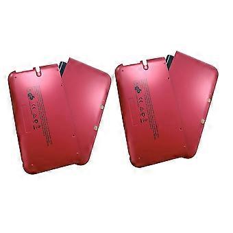 2X Piastra protettiva opaca Custodia protettiva Custodia per Nintendo 3DS LL/3DS XL Accessori per giochi Rosso