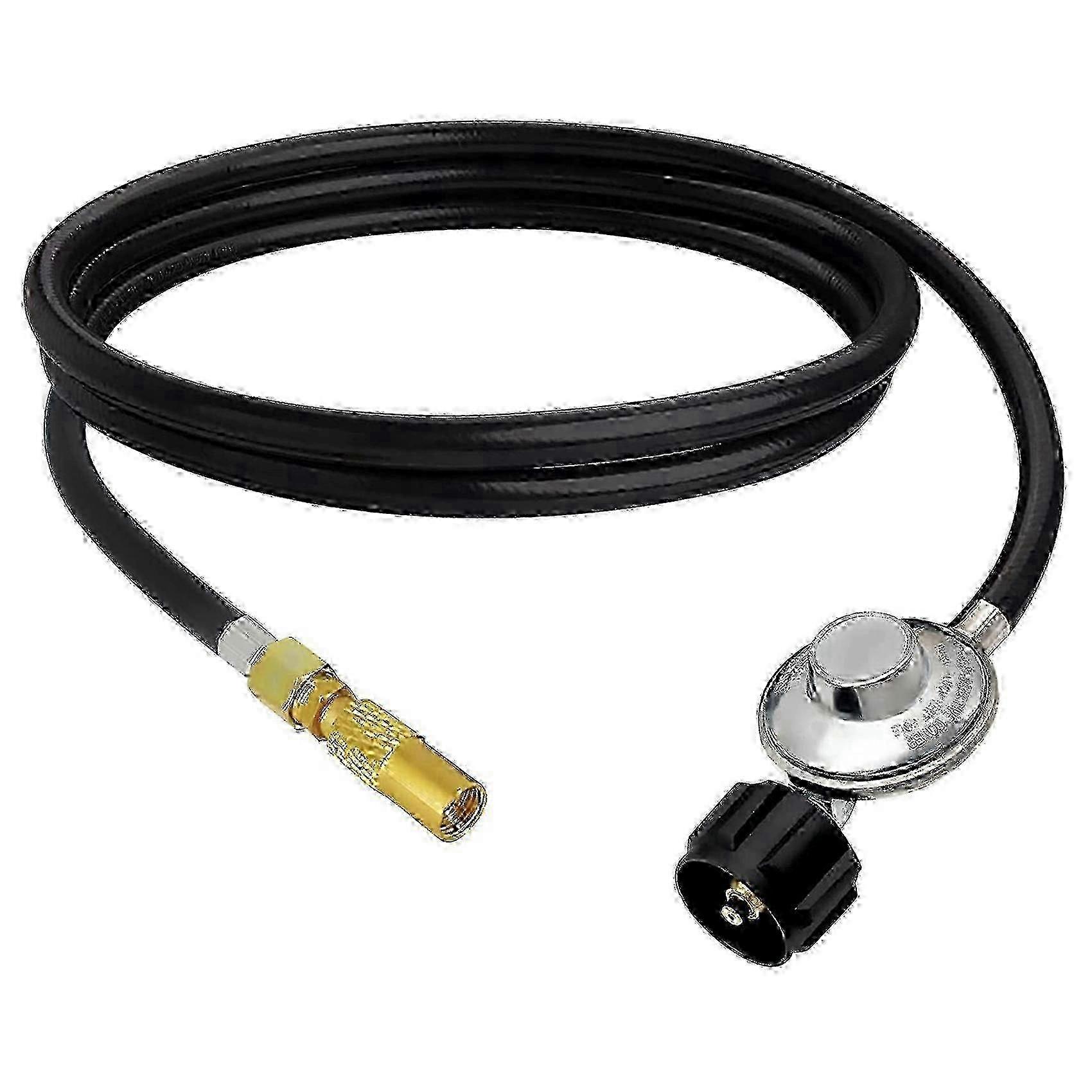 5Ft Metal Propane Hose Regulator Kit