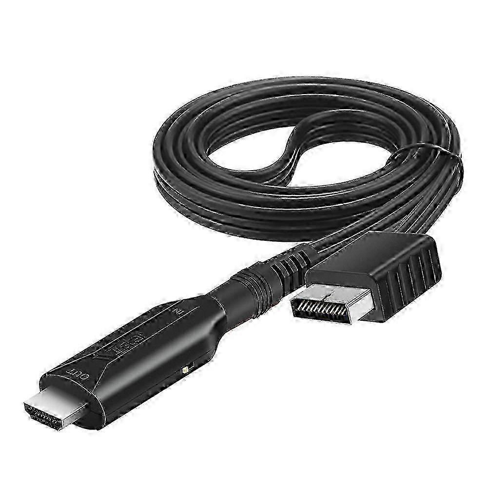 PS2 HDMI Adapter Cable with RCA AV Input compatible with HD Output x1