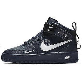 Nike Air Force 1 Mid Obsidian Tour Gul Vit GS AV3803-400