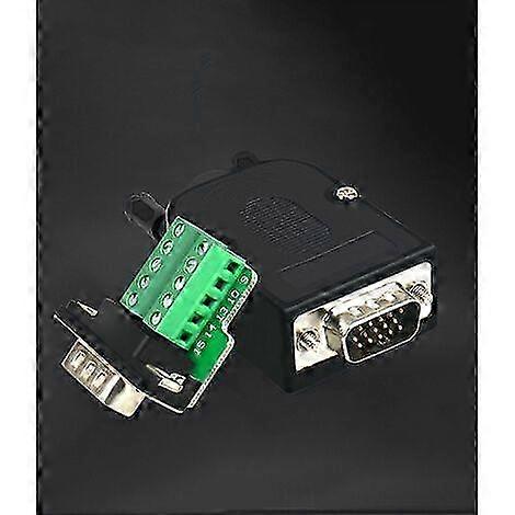 VGA 3+9 Solderless Male Header Kit