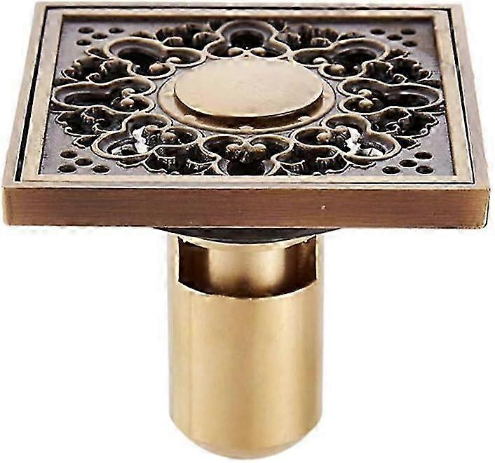 Fast Drain Brass Floor Grate