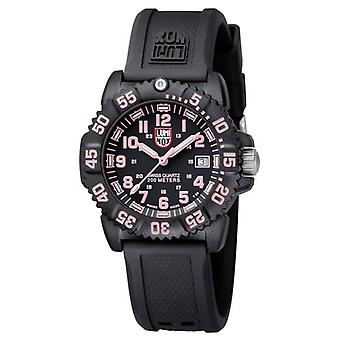 Luminox watch 38mm colormark black/pink Quartz watch for Men LX7065
