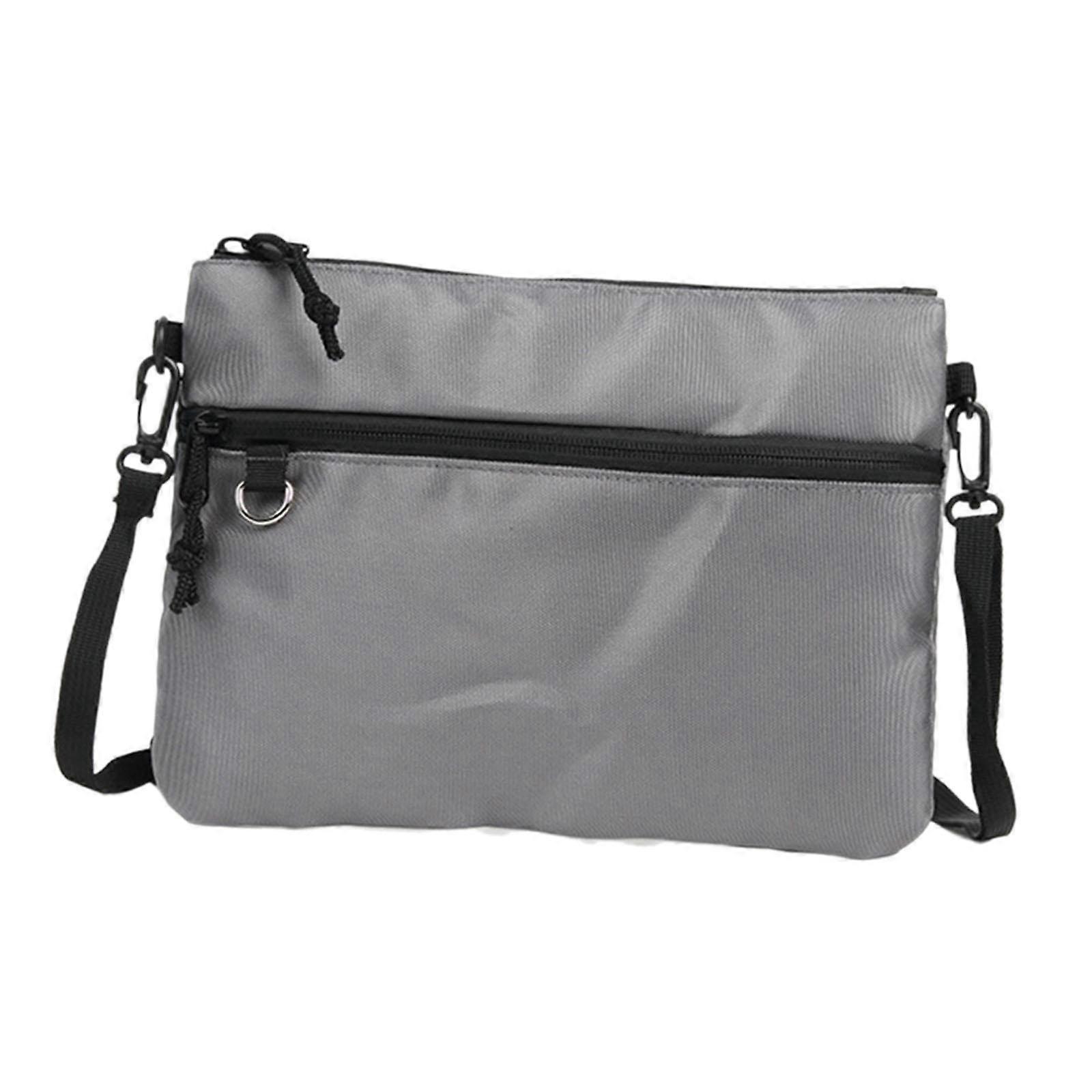 Durable Lightweight Two-Pocket Crossbody Bag