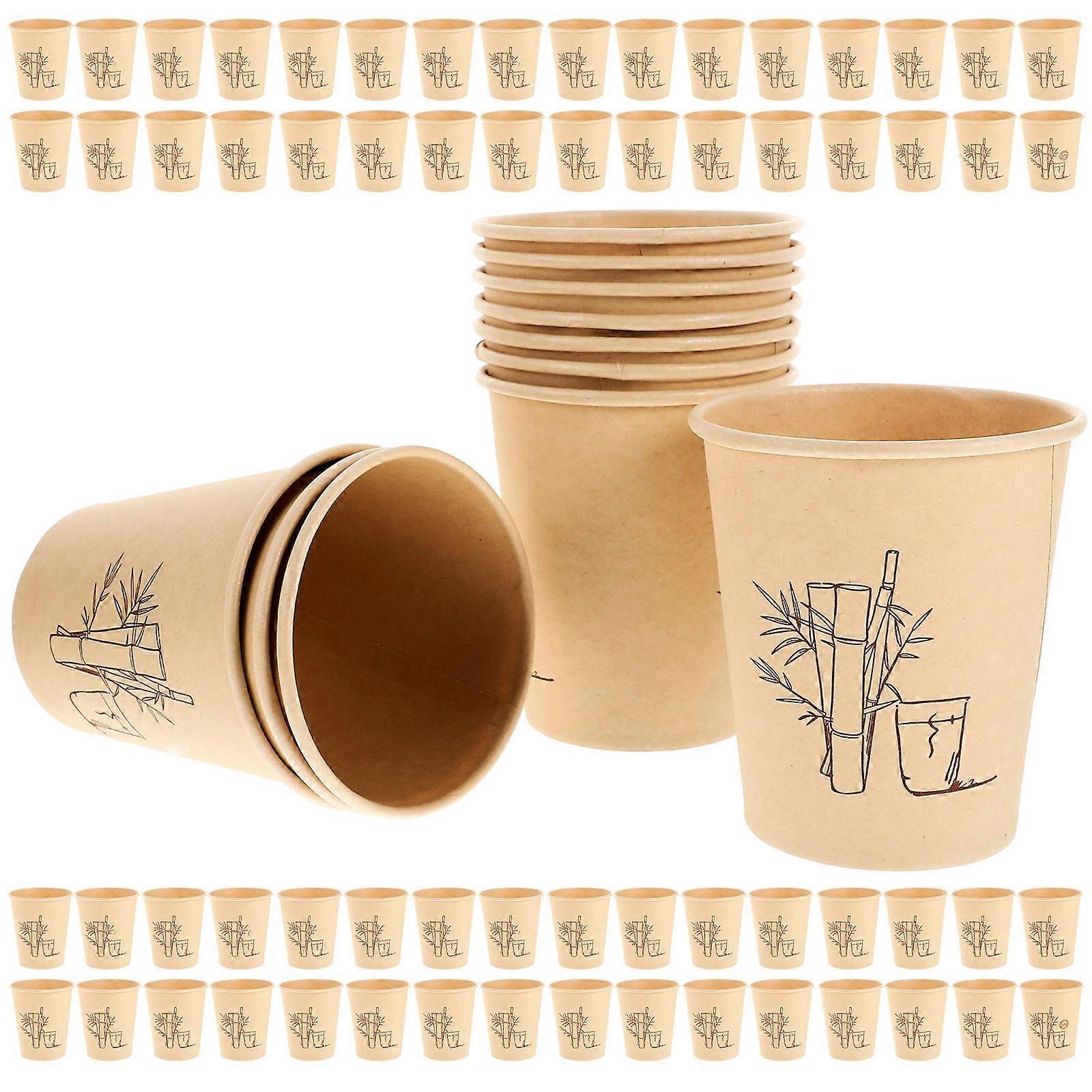 Party Use Paper Cups Disposable Coffee Cups 150Pcs