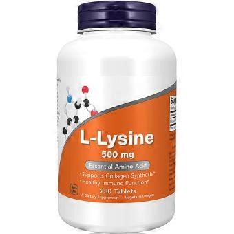 L-Lysine 500mg Tablets, Amino Acid Supplement, Vegetarian Friendly    Mlemle