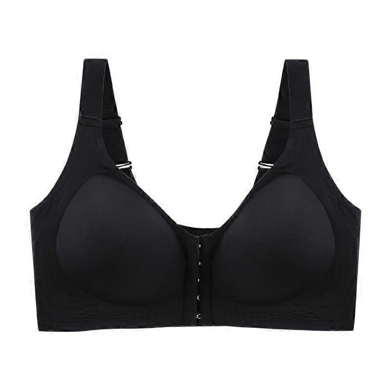 Cross-Lens Plus Size Bra, Thin Wireless Bra