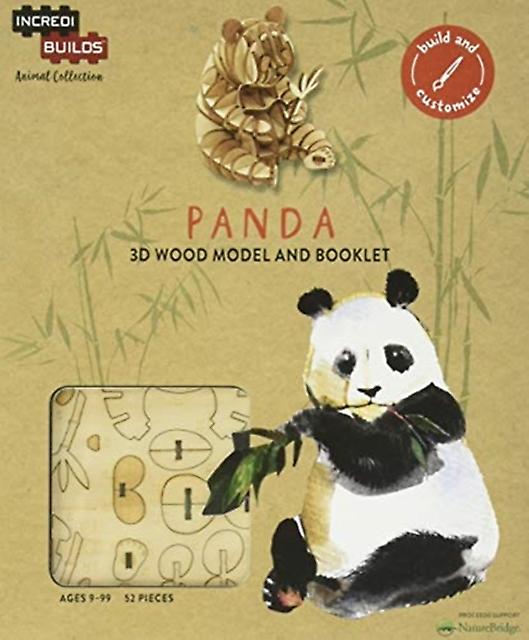 IncrediBuilds Animal Collection Panda by Insight Editions