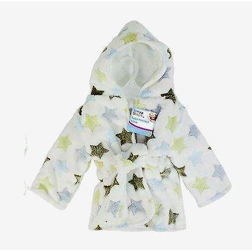 First Steps Baby Hooded Robe One Size