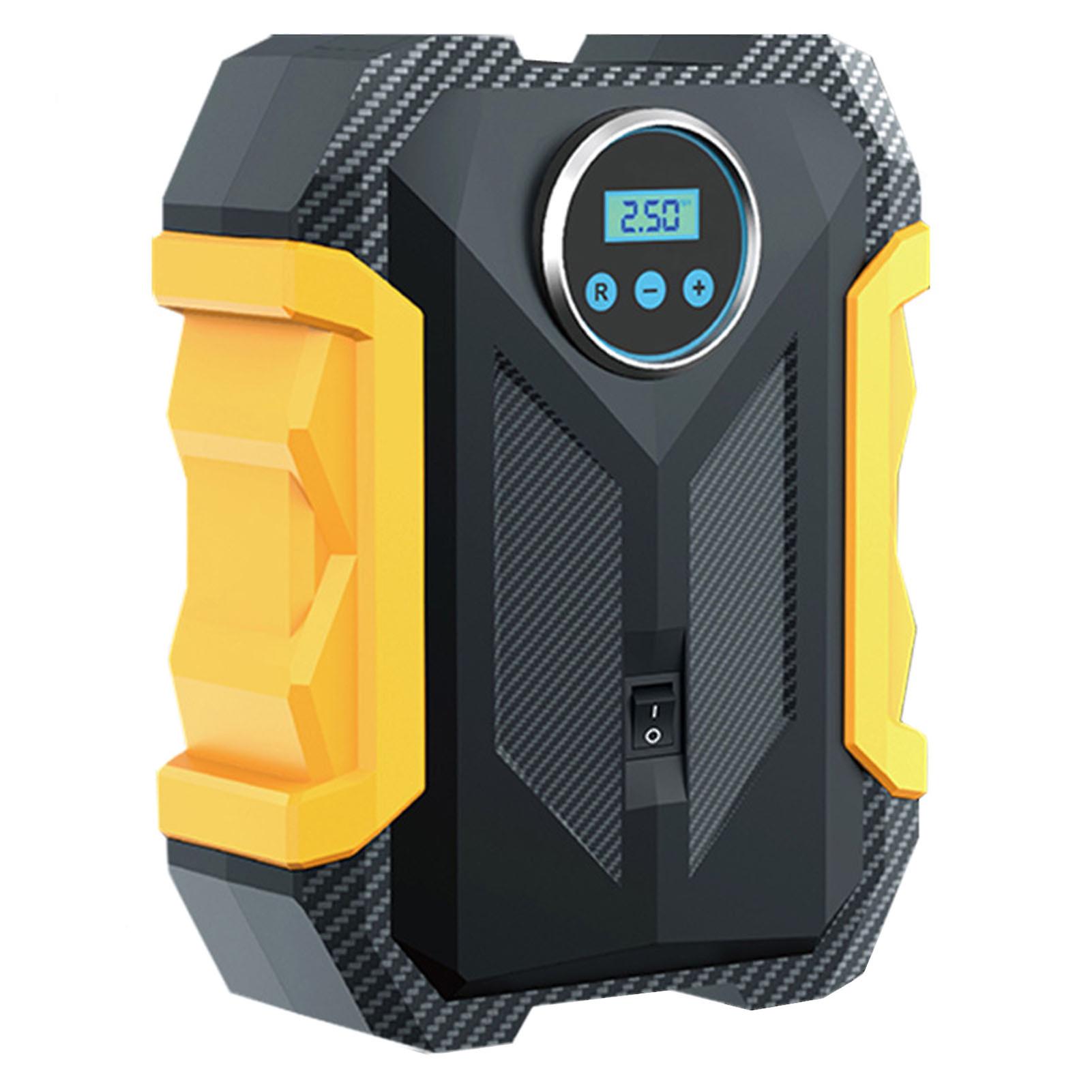 12v Air Pump Digital Display Quick Inflation Automatically Stop Tire Pressure Detection