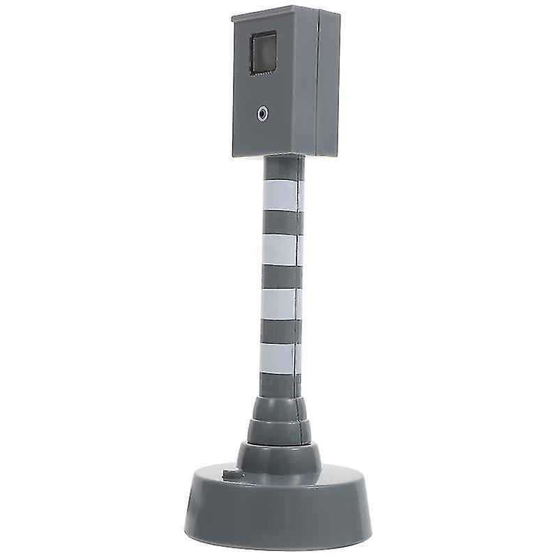15.5X5.6x5.6cm Grey Scale Model Kits Educational Toy Traffic Signs Toy Interesting Simulation Traffi
