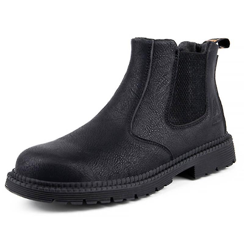 Mens Sneakers Breathable Lightweight Steel Toe Safety Work Shoes 2D813