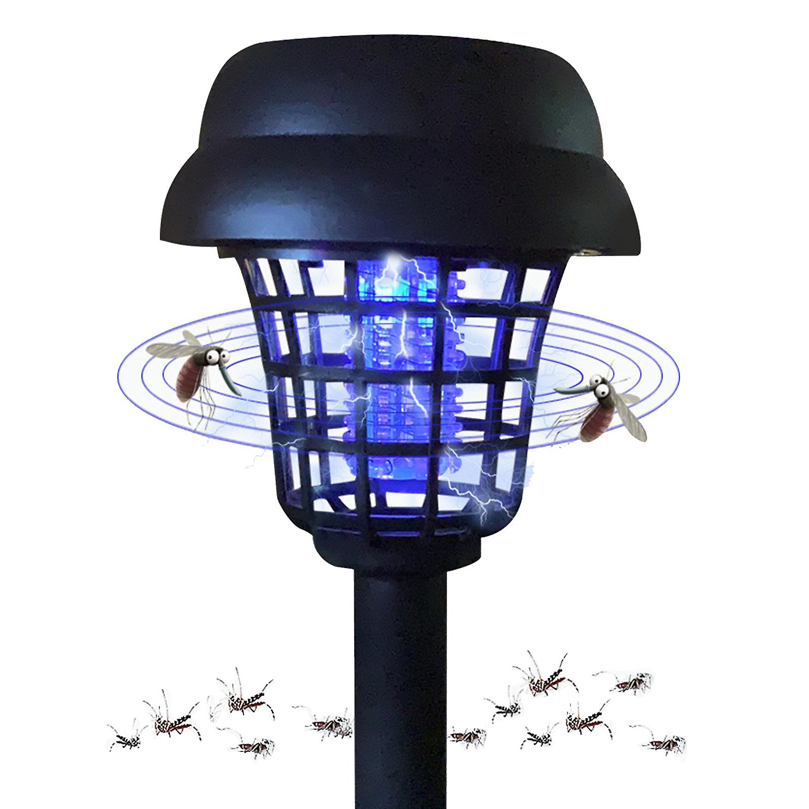 Solar Powered Bug Zapper Light Electronic Led Landscape Spotlights