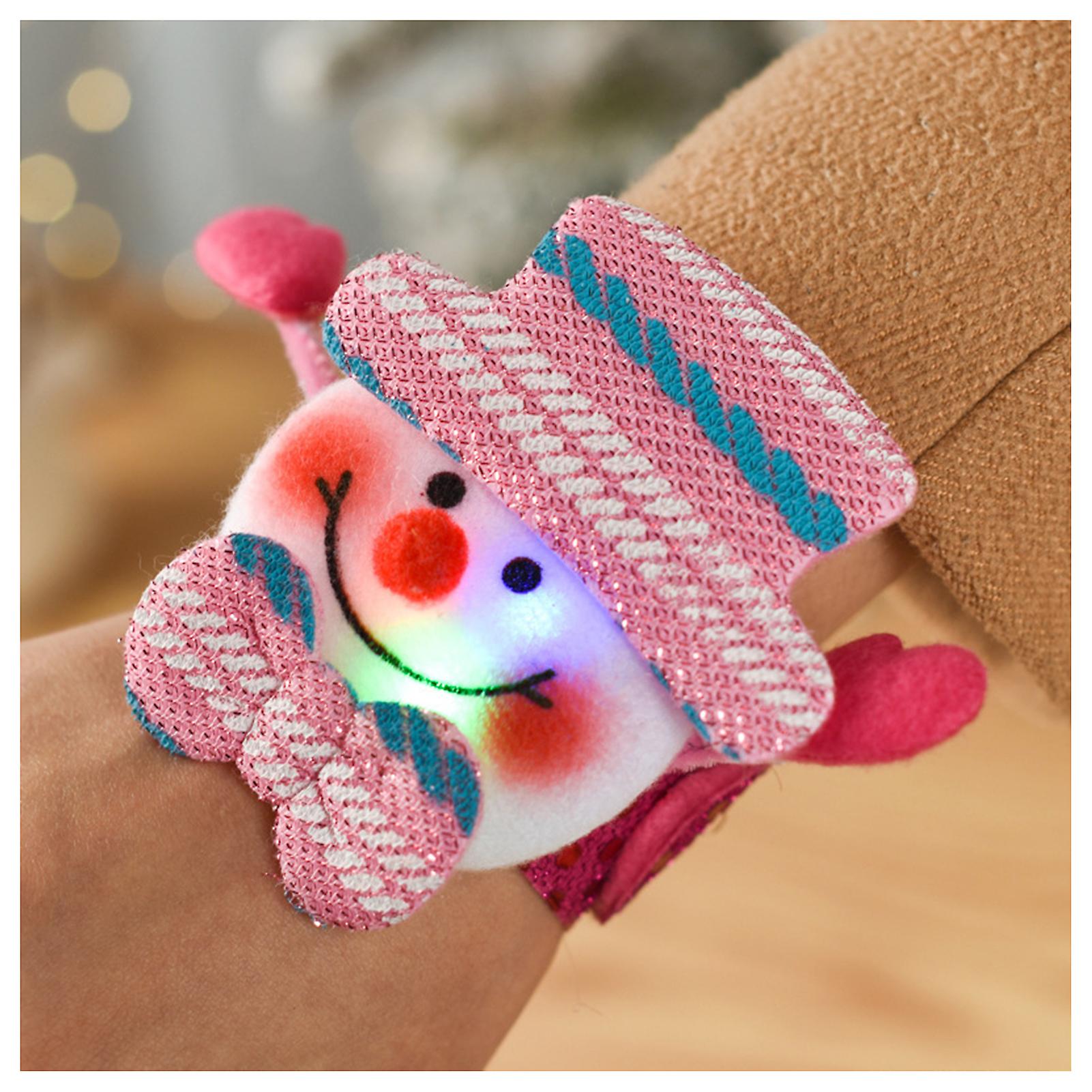 Christmas Led Slapping Bracelet High Quality Durable Material