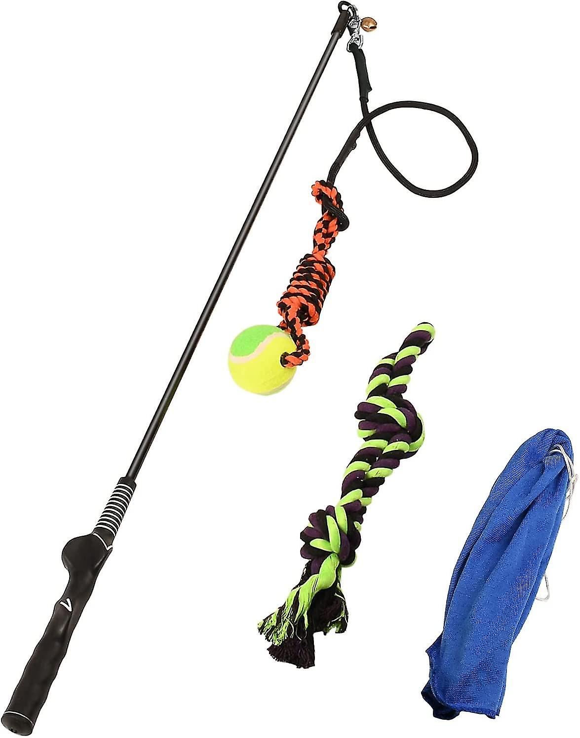 Jouet pour chien, baguette magique interactive pour chiens à tirer et pour des exercices en plein air cadeau