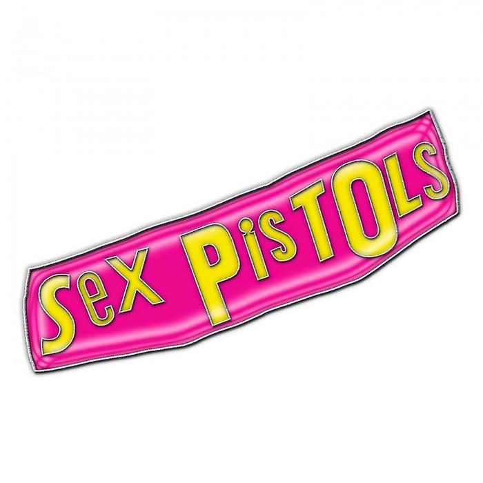Sex Pistols Enamel Logo Badge