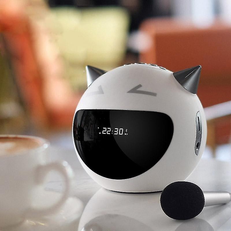 M8 Multi-function Demon Style Bluetooth Speaker(white)