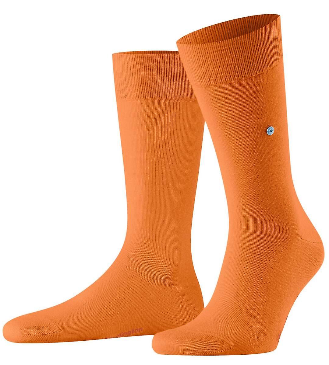 Burlington Lord Socks - Autumn Leaf Orange
