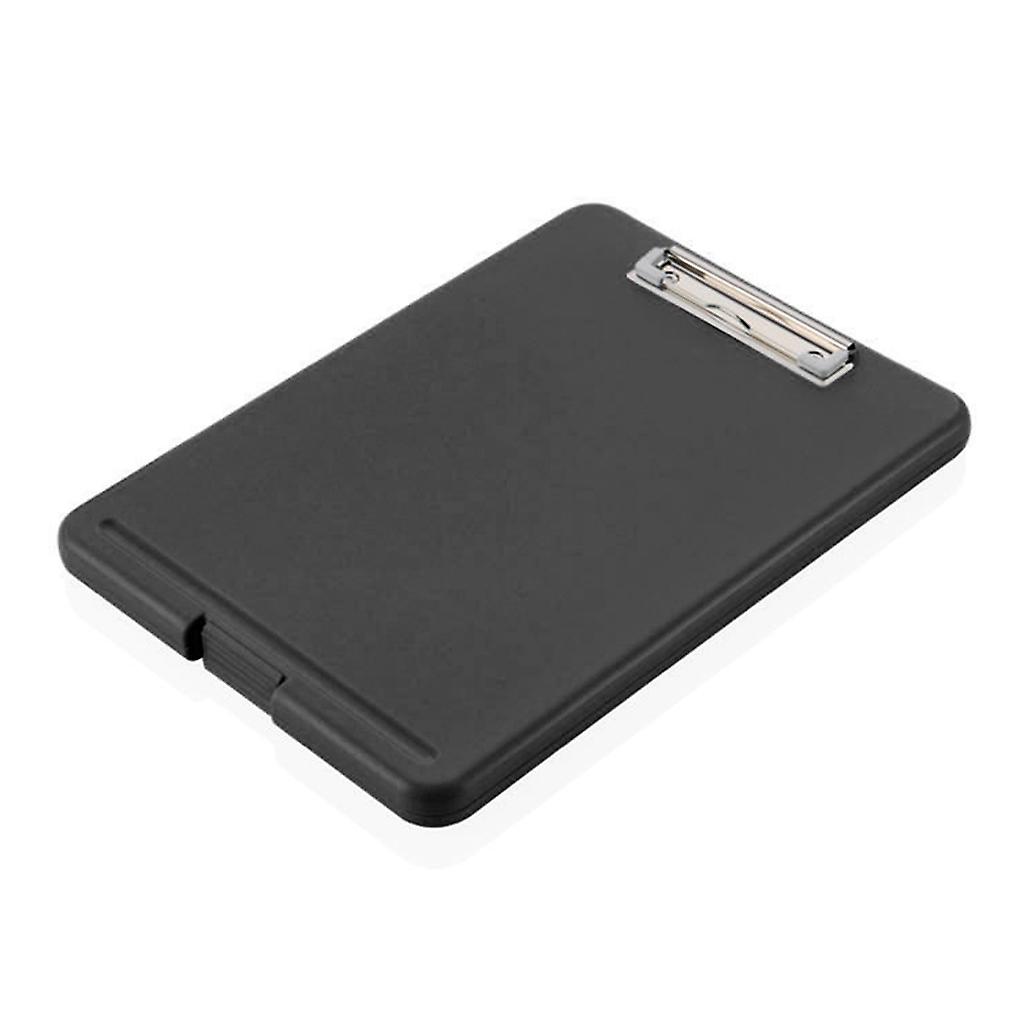 A4 Plastic Storage Clipboard File Box for Case Document File Folders Clipboard Writing Pad Stationery Office Supplies