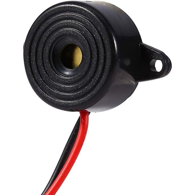 3-24V Active Electronic Tone Buzzer Continuous Alarm Sound Cable Length 120mm