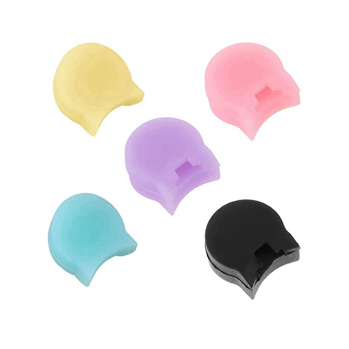 5 Pcs Clarinette Thumb Rest Cushion, Soft Silicone Thumb Ptotector pour Clarinette, 5 Couleurs