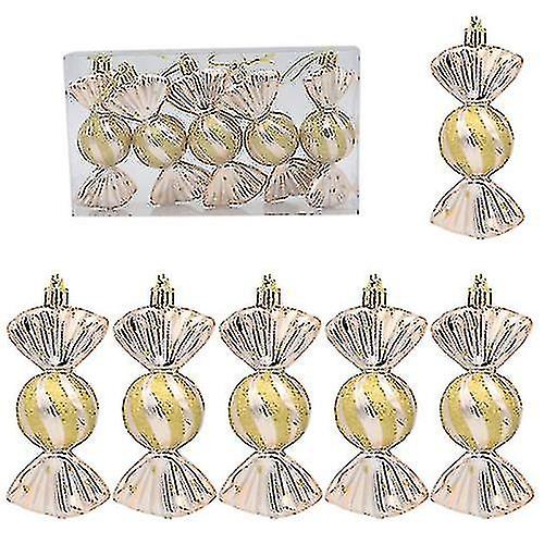 5pcs/box Decoration Electroplating Candy Props Gift Box Props