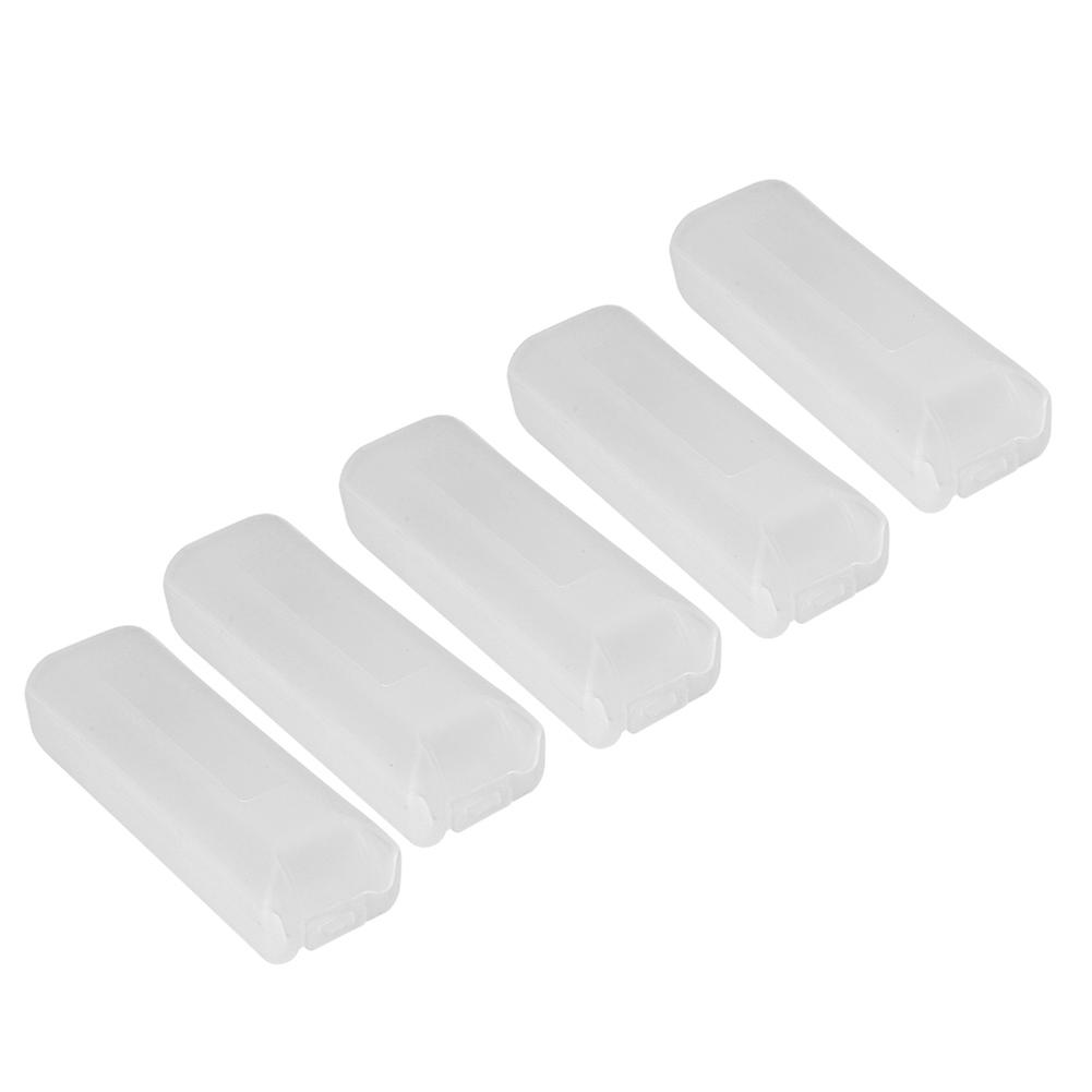 5PCS Waterproof Battery Box Battery Organizer Storage Case for Single 18650 Battery