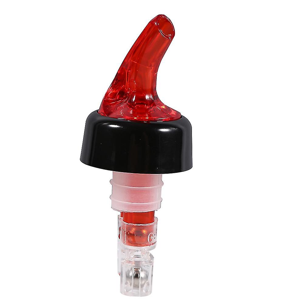 1Pc 15mL Quick Shot Measure Measuring Bottle Pourer Drinks Bar Wine Cocktail Dispenser (Red)