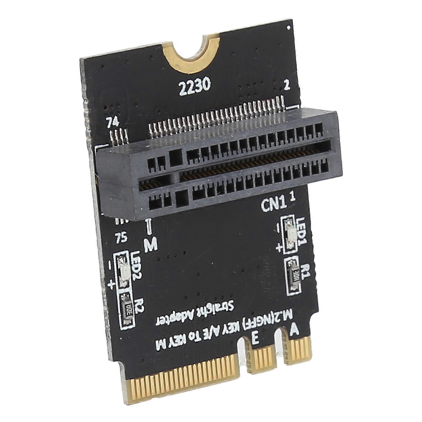 M.2 SSD Adapter Card KEY A/E NGFF to Nvme Solid State Drive Vertical Adapt Board