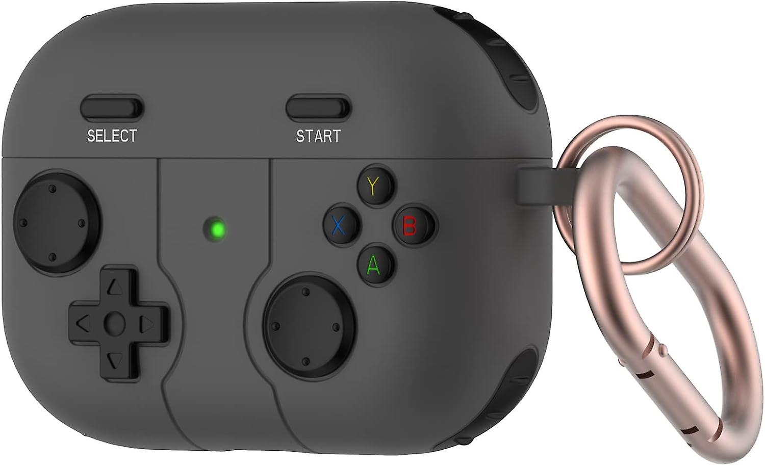 Compatible with AirPods Pro 2nd / 1st Generation Case Cover, Game Console Controller Design Case Soft Silicone Protective