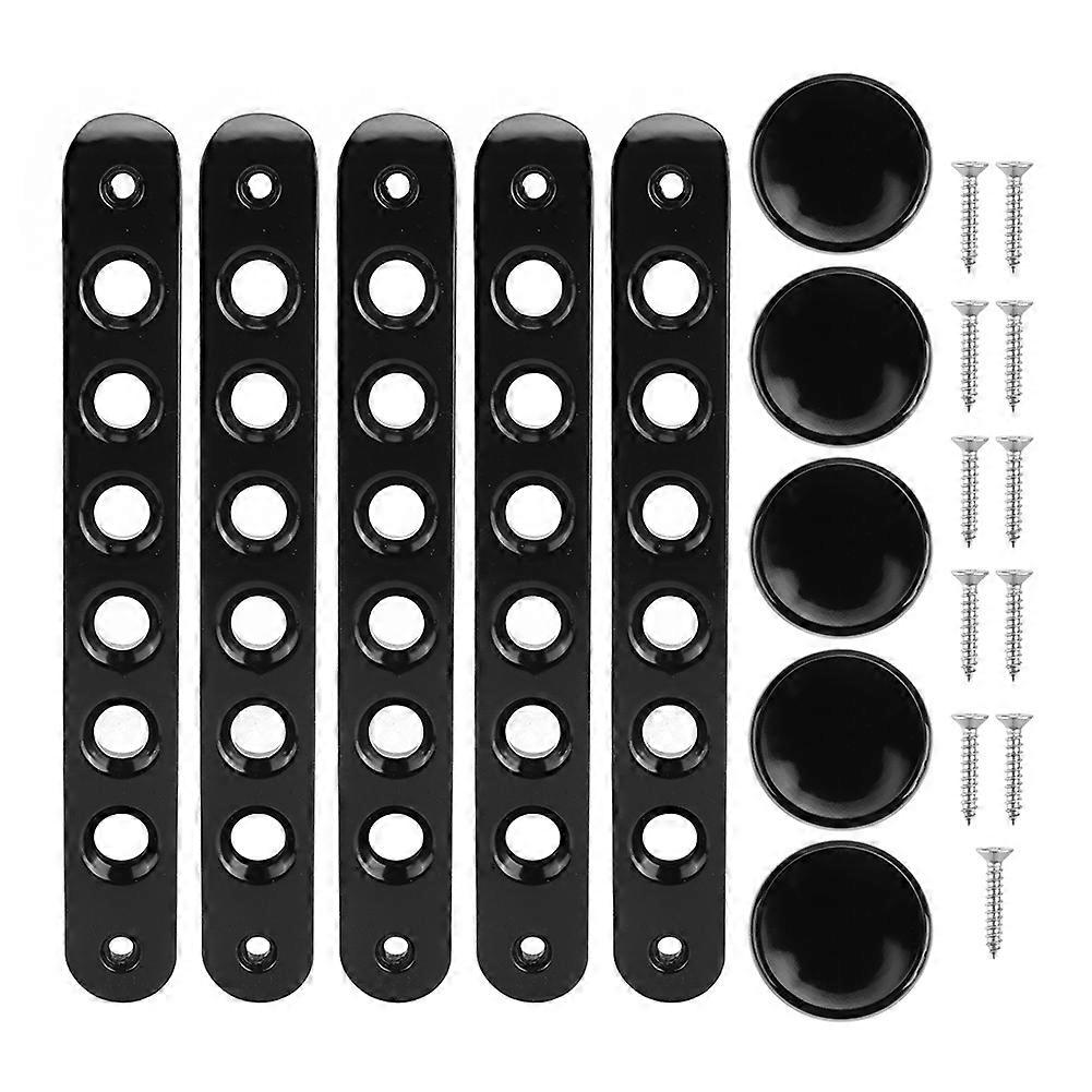 Side Door Grab Handle Insert &amp; Push Button Knobs Cover Fit for Jeep Wrangler Jk Unlimited 07-18 Door Handle Trim