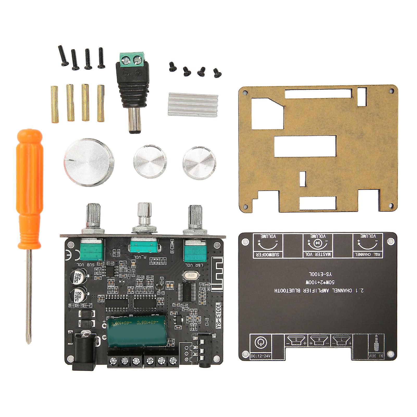 Digital 2.1 Channel Power Amplifier Module 50W/500W/100W with Bluetooth and APP Control