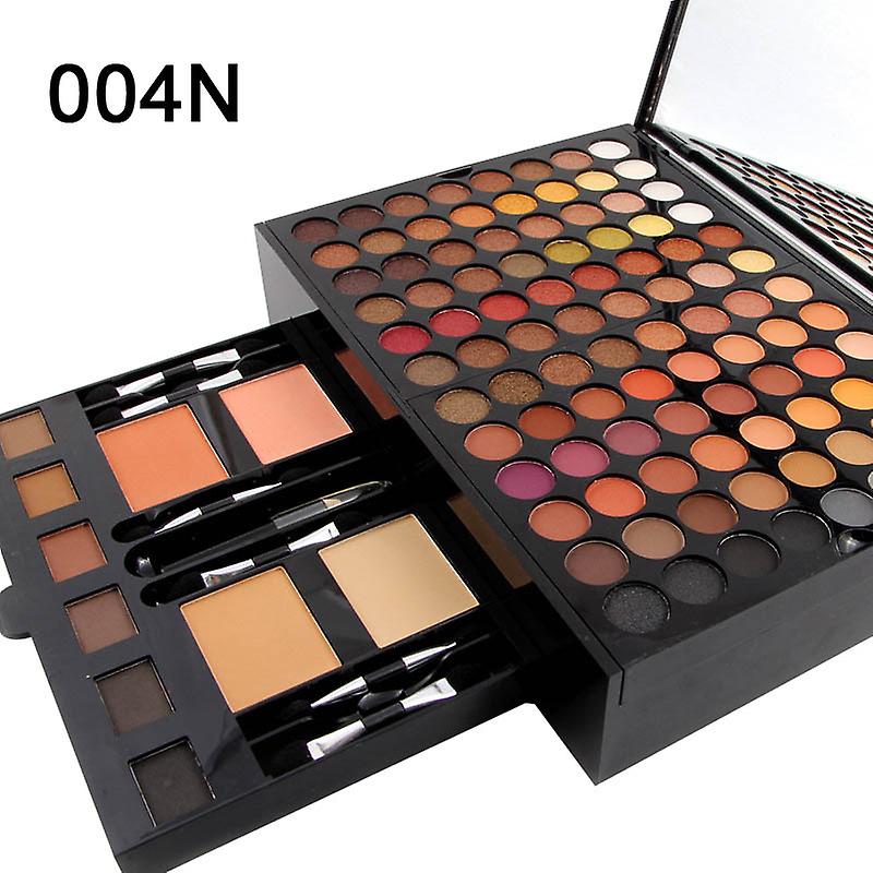 Miss Rose Professional Makeup 180 Colori Matte Shimmer Palette Powder Blush Sopracciglia Contouring Beauty Kit Box Nuovo 004n