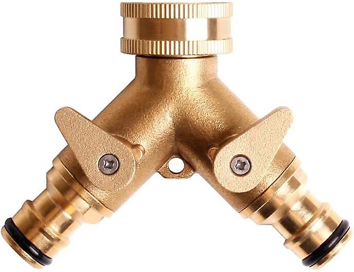 Brass Diverter Fitting 2 Way Garden Hose Diverter