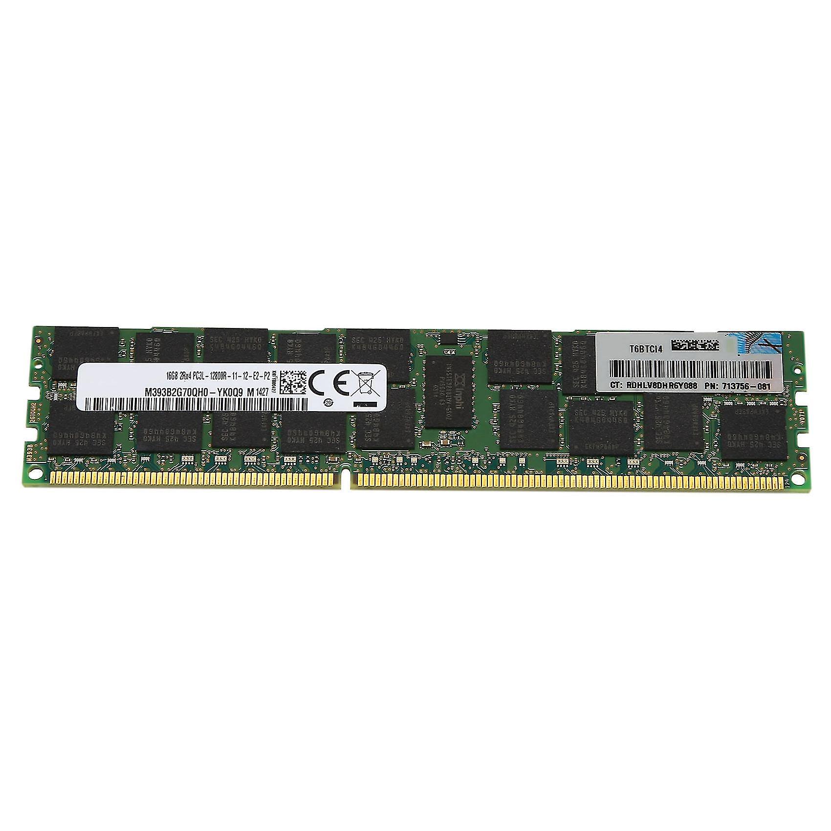Ddr3 16gb Ram Memory 1600mhz Ecc Reg Server Ram Memoria 240 Pins Pc3l-12800r compatible Intel Amd Desktop